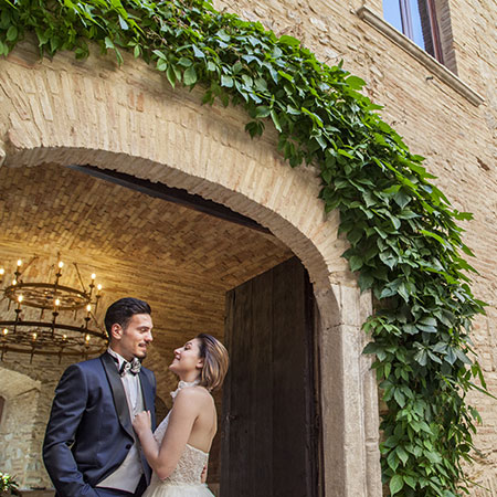 cortile castello maresca per ricevimenti e matrimoni